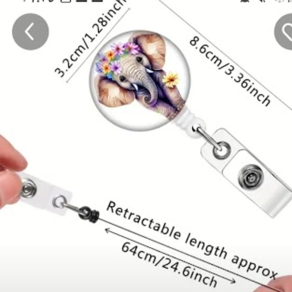 Cute Sunflower Badge Reel "In a world where you can be anything, be kind" - Picture 3 of 4